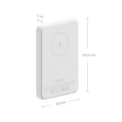 پاوربانک بی سیم شیائومی Magnetic Wireless Power Bank 5000mAh P05ZM خرید محصولات شیائومی