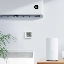 سنسور دما و رطوبت شیائومی MI TEMPERATURE AND HUMIDITY monitor 2 خرید محصولات شیائومی