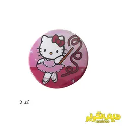 پیکسل فلزی 4 سانت طرح کیتی