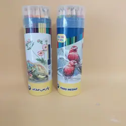 مداد رنگی ۳۶ لوله ای پارس مداد