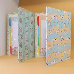 دفتر کلاسوری قفل فلز کاما