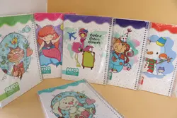 دفتر ۱۰۰ برگ سیمی طلقی اکلیل خورده پایکو تک سلفون