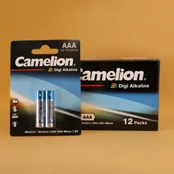 باطری الکالاین نیم قلم کملیون