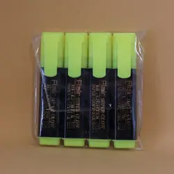 علامت زن زرد تک رنگ فلایر