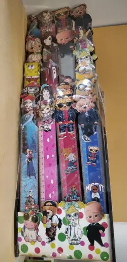 استند خط کش چوبی فانتزی