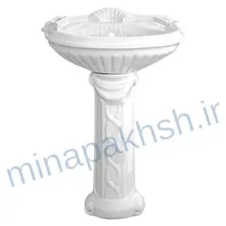 روشویی مینا مدل گلایل