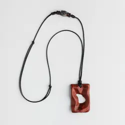 گردنبند چوب رز وود(چاله فضایی)