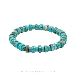 دستبند شهاب سنگ آبی - مایند آپ مارکت