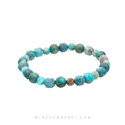 دستبند شهاب سنگ آبی - مایند آپ مارکت