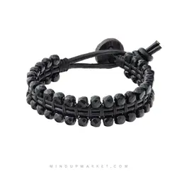 دستبند شب رو - دستبدی با عقیق سلیمانی | مایند آپ مارکت