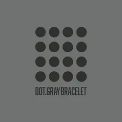 دستبند dot gray
