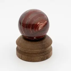 گوی سنگی 1290 (جاسپر سرخ)