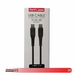 کابل Type-C تسکو مدل TC PD 189 - فروشگاه آنلاین میراکل