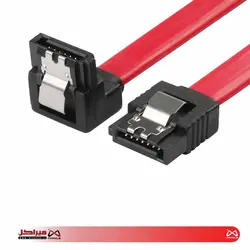 کابل دیتا SATA 3 قفل دار 45 سانتی متر - فروشگاه آنلاین میراکل