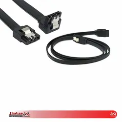 کابل دیتا SATA 3 قفل دار 45 سانتی متر - فروشگاه آنلاین میراکل