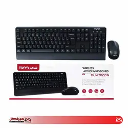 کیبورد و ماوس تسکو مدل TKM 7022W - کامپیوتر میراکل