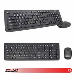 کیبورد و ماوس بی سیم تسکو مدل TKM 7018 - کامپیوتر میراکل