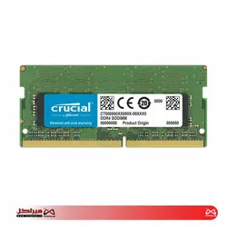 رم لپ تاپ DDR4 تک کاناله 3200 مگاهرتز CL22 کروشیال مدل CT8 ظرفیت 8 گیگابایت - کامپیوتر میراکل