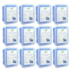 پارافین لفو مدل Blueberry حجم 500 میلی لیتر مجموعه 12 عددی