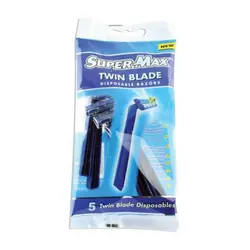خودتراش مردانه سوپرمکس مدل 05 بسته 5 عددی