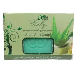 صابون آلوئه ورا روبی وزن 110 گرم