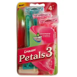 خود تراش لیزر مدل Petals بسته 4 عددی