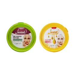 موم موبر ژامینه مدل AH02 حجم 300 میلی لیتر مجموعه 2 عددی