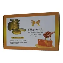 وکس موبر سیتی وکس مدل عسل وزن 500 گرم بسته 24 عددی