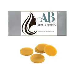 پد اپیلاسیون آرالیا بیوتی کد 101 بسته 35 عددی به همراه موم کد 102 بسته 5 عددی