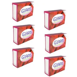 پودر موبر گلاریس مدل 001 وزن 50 گرم مجموعه 6 عددی