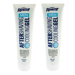 ژل افتر شیو رینوزیت مدل COOLINGEL حجم 100 میلی لیتر مجموعه 2 عددی