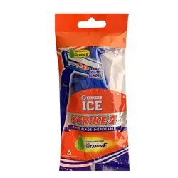 خود تراش آیس مدل  STRIKE2 کد Ra16356 بسته 10 عددی