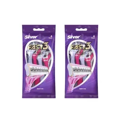 خود تراش سیلور مدل Fast3 Lady مجموعه 2 عددی