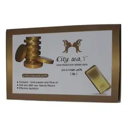 وکس موبر سیتی وکس مدل طلا وزن 500 گرم بسته 24 عددی