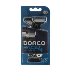 خودتراش دورکو مدل Pace 4 Disposable بسته 3 عددی