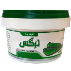 موم سرد نرگس مدل Aloevera وزن 300 گرم
