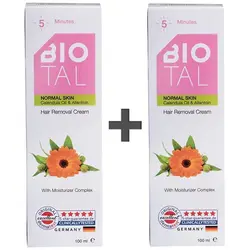 پک کرم موبر 2 تایی بدن بیوتال مخصوص پوست نرمال 100ml