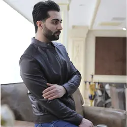 کاپشن چرم مردانه کد11404