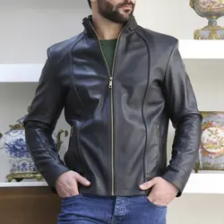 کاپشن چرم مردانه کد11404