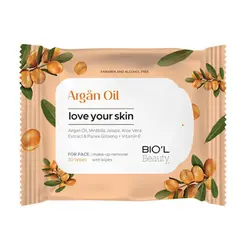 دستمال مرطوب بیول مخصوص پوست های خشک و حساس بسته 20 برگی