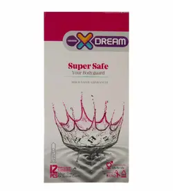 کاندوم 12 عددی بسیار ایمن ایکس دریم
