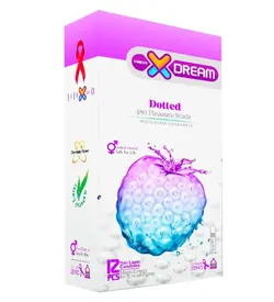 کاندوم 12 عددی خاردار آناتومیک داتد ایکس دریم