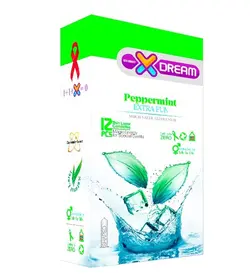 کاندوم 12 عددی خنک کننده نعناع ایکس دریم