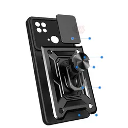 قاب محافظ شیائومی Armor Defender Case | Poco C40 | Redmi 10C