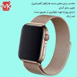 بند استیل حصیری اپل واچ Apple Watch Milanese Loop Bracelet | 38mm | 40mm
