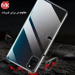 قاب + محافظ لنز دوربین سامسونگ Soft Transparent Case | Galaxy A51