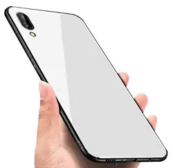 قاب براق پشت طلقی سامسونگ TPU Temepred Glass Pattern Case | Galaxy M10