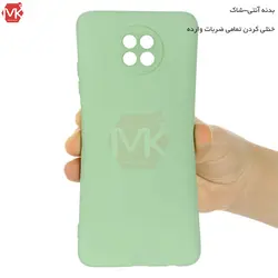 قاب سیلیکون + محافظ لنز شیائومی Silicone Cover | Redmi Note 9 5G