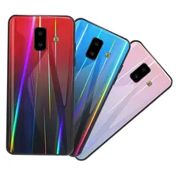 قاب لیزری براق سامسونگ Baseus Gradient Laser Case | Galaxy j6 Plus