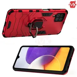 قاب محافظ سامسونگ Ring Holder Kickstand Armor case | Galaxy A22 4G